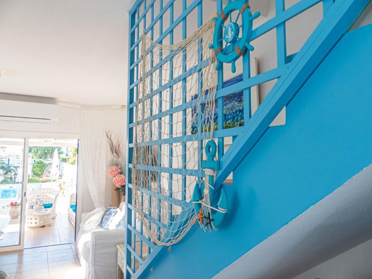 Greek Island Style 2 Bedroom Villa With Pool Next To The Sea Larnaca Exterior foto
